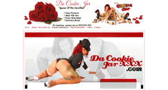Desktop Screenshot of dacookiejarxxx.com